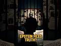 Epstein Files Dark Truth 😱 |Mystery Explained  | Jeffrey Epstein Case #DailyFactOOZ #facts #shorts