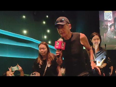 突發現場：賭神（周潤發）出現MOKO戲院同觀眾謝票