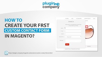 Creating your first Custom Contact Form in Magento - Plugin Company