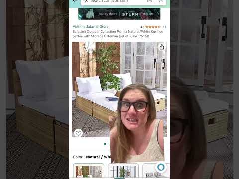 #outdoorfurniture #amazonhome #amazonmademebuyit