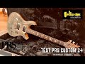 Fallone music  test prs custom 24 trampas green
