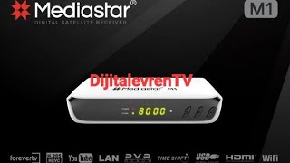 Mediastar M1 Forever Full Hd Uydu Alıcısı Kutu Menü Açılışı