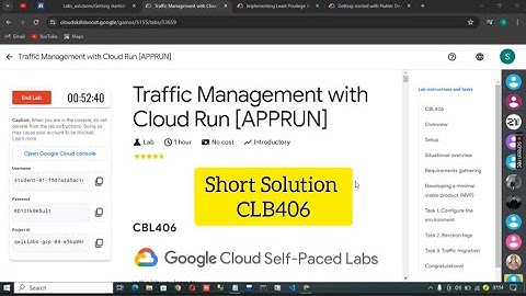 Traffic Management with Cloud Run [APPRUN] #CBL406 || Level 2: Develop and Deploy #arcade2024 #june