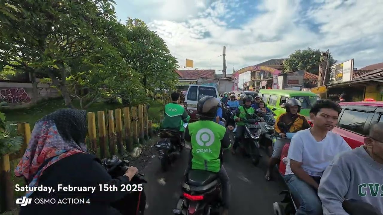 Jalan-jalan arah Stasiun Sudimara - Bintaro Jaya Xchange, 15 Februari 2025 | DJI Osmo Action 4