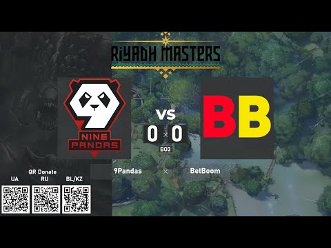 9Pandas vs. BetBoom - Riyadh Masters 2023 - Playoff UB BO3 @4liver #riyadhmasters