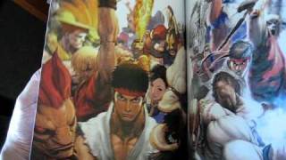 Sf20 The Art Of Street Fighter Art Book Preview