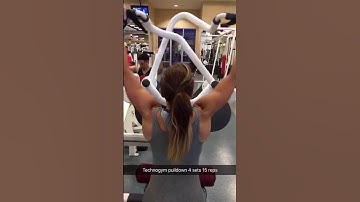 Technogym wide grip pulldown