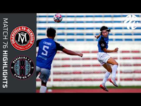 VALENZUELA PB - MENDIOLA VS MAHARLIKA FC || Match Highlights | PFL 2025-2026 | M76 — football highlights