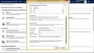 CRM010 -  Parature Integration with MSCRM Online