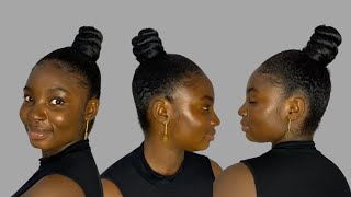 Quick and easy hairstyle you can make in 5 minutes