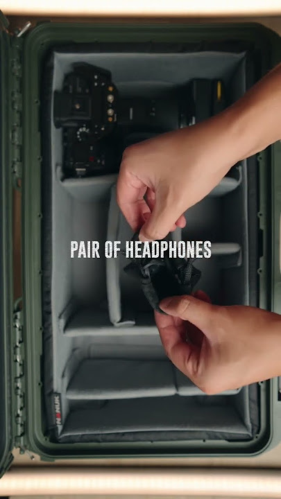 Nanuk 935 Videographer Case   What's inside