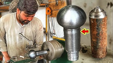How To Make Tie Rod Ball Pin with Scrap Iron ||