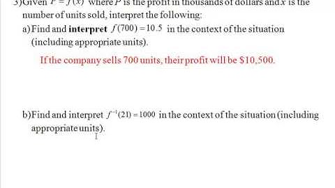 Interpreting Inverse Notation in a Context QR8 3