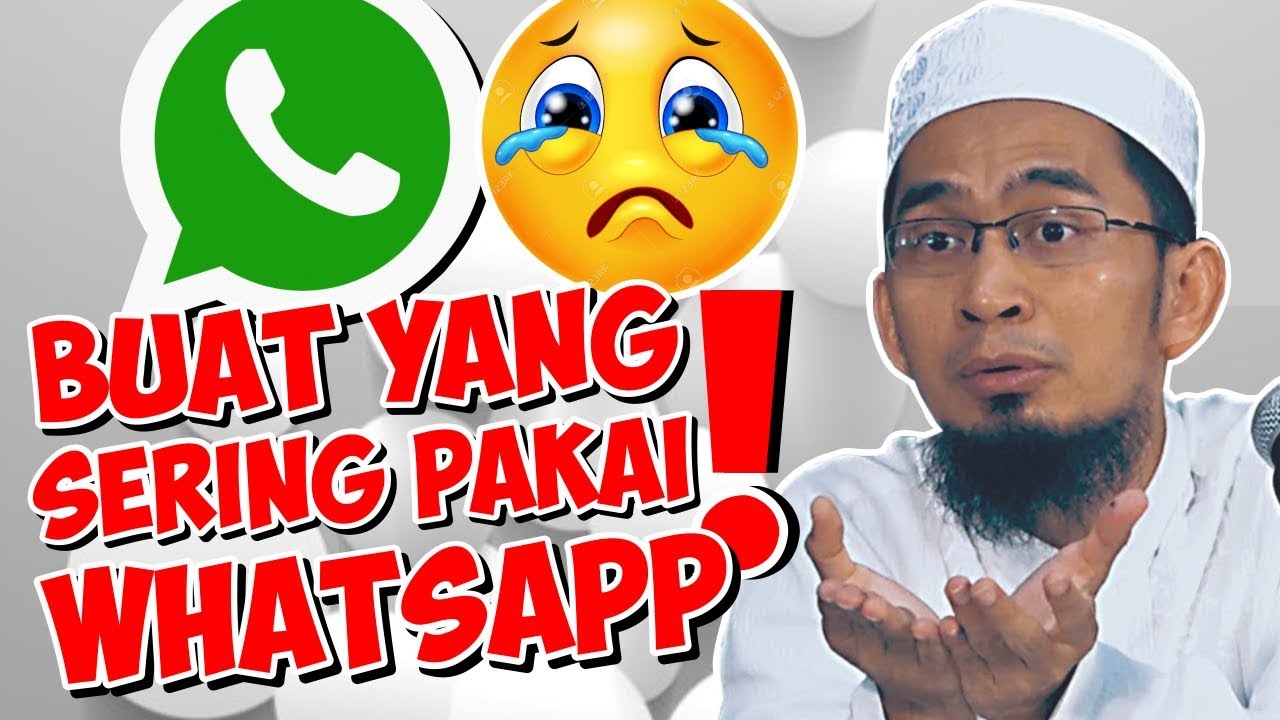 Sering Buka Whatsapp Ini Saran Ust Adi Hidayat Ustadz Adi Hidayat Lc Ma Youtube