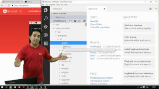 Angular Introduction and Setup: Creating your first angular application (in hindi)