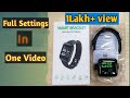 ID 116 स्मार्ट वॉच की सेटिंग कैसे करे ! How to setting ID116 smart watch (Part 1)