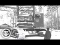 Гигантский дизель-электрический кран. Новости. Эфир 6 января 1971