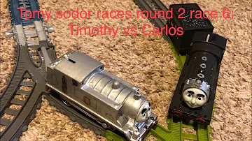 Tomy sodor races round 2 race 6: Timothy vs Carlos