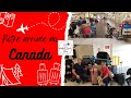 Vlog 1  notre arrive au canada