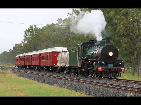 BB18 1/4 1079 on test run between Ipswich and Grandchester return