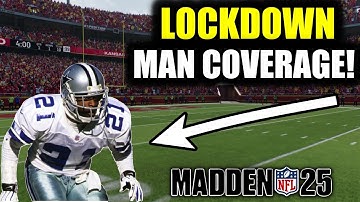 The SECRET To Play ELITE Man Coverage Defense In Madden 25!