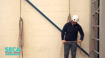 ROPE ACCESS- IRATA LEVEL 1- RIGGING BASIC ANCHOR SYSTEM