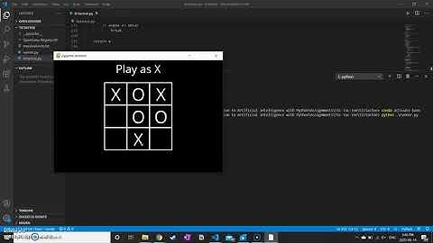 CS50 AI - Project 0b: Tic Tac Toe