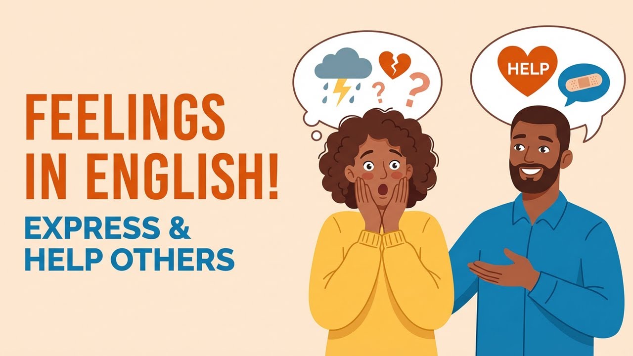 Как выражать чувства и помогать другим на английском языке | Практика разговорной речи