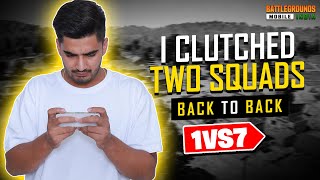 [POV] BACK TO BACK CLUTCHES IN SCRIMS | SouL MAVI | BGMI Scrims Highlight