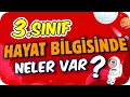 3. Sınıf Hayat Bilgisinde Neler Var ❓Okula Dönüş Hazırlıkları ☺️