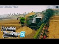 La COSECHADORA CLAAS no RESISTE la CARGA de CEBADA en FS23 | Farming simulator 23