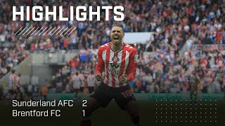 Isidor Scores 96th-Minute Winner | Sunderland AFC 2 - 1 Brentford FC | Premier League Highlights