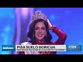 Miss Universe 2025 Fátima Bosh llega de visita a Puerto Rico
