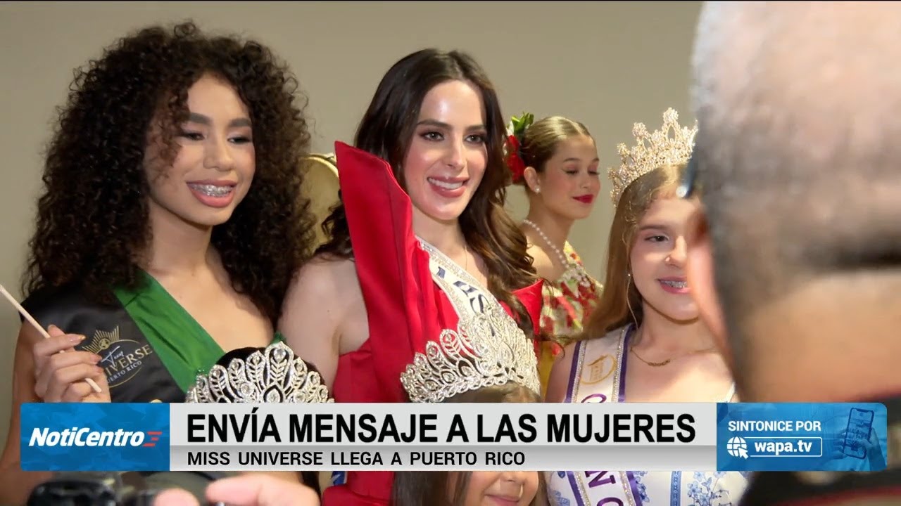 Miss Universe 2025 Fátima Bosh llega de visita a Puerto Rico