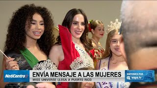 Miss Universe 2025 Fátima Bosh Llega De Visita A Puerto Rico