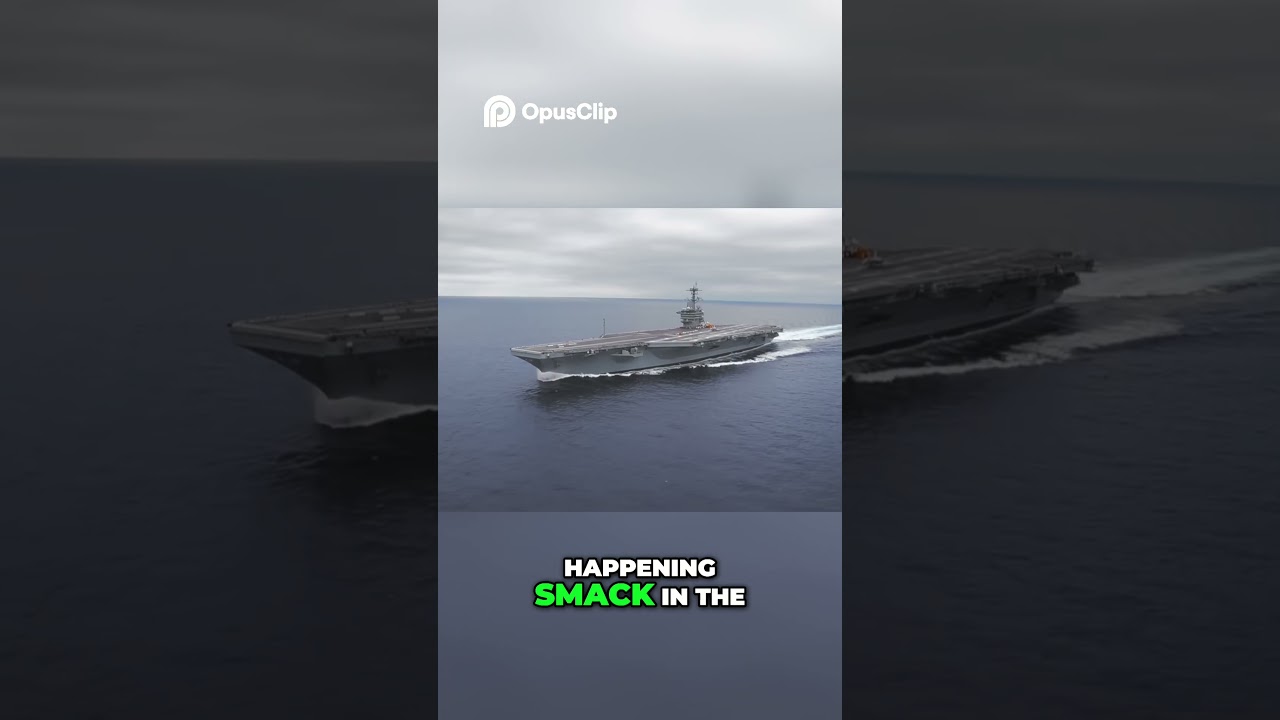 Carrier's Rapid Deployment  Middle East Tensions Explained