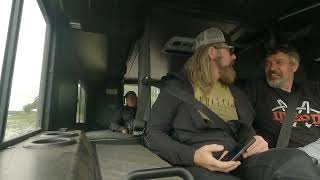 THE ROAD HAMMERS HAULIN' ASS IN A SHERP!