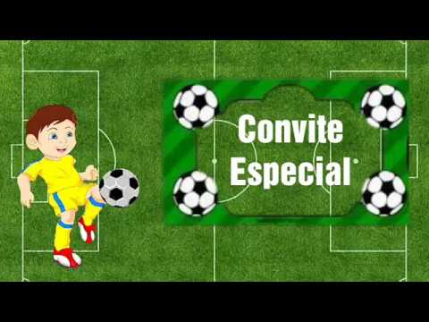 Convite De Futebol Online Edite Online