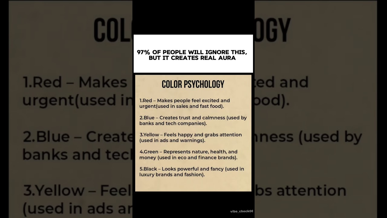 The Secret Power of Colors! 🎨🔥 | How Brands Use Color Psychology||