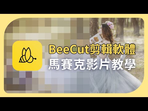 【BeeCut影片剪輯教學 07】製作影片馬賽克、模糊化特效 | 馬賽克影片教學