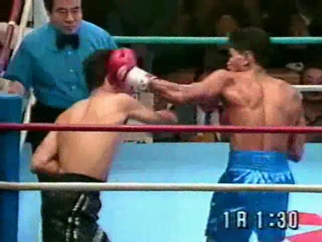 ヒルベルト・セラノ vs 畑山隆則 WBA世界ライト級タイトルマッチ