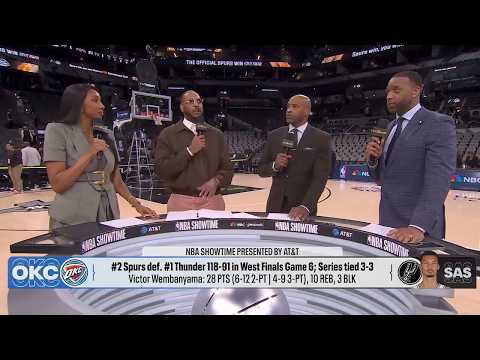 Thunder ain't sh** without the refs! - Carmelo on Wemby and Spurs crush OKC 118-91, force Game 7