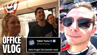We sat in the best seats at Yankee Stadium | Office Vlog 134