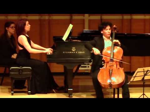 Edgar Moreau, cellist | Bach Sonata No. 3 in G minor, I. Vivace