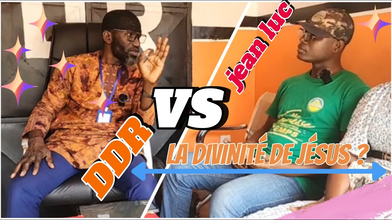 Le débat au bureau de la ddr ! par Oustaz diané et jean luc | la divinité de Jésus ?