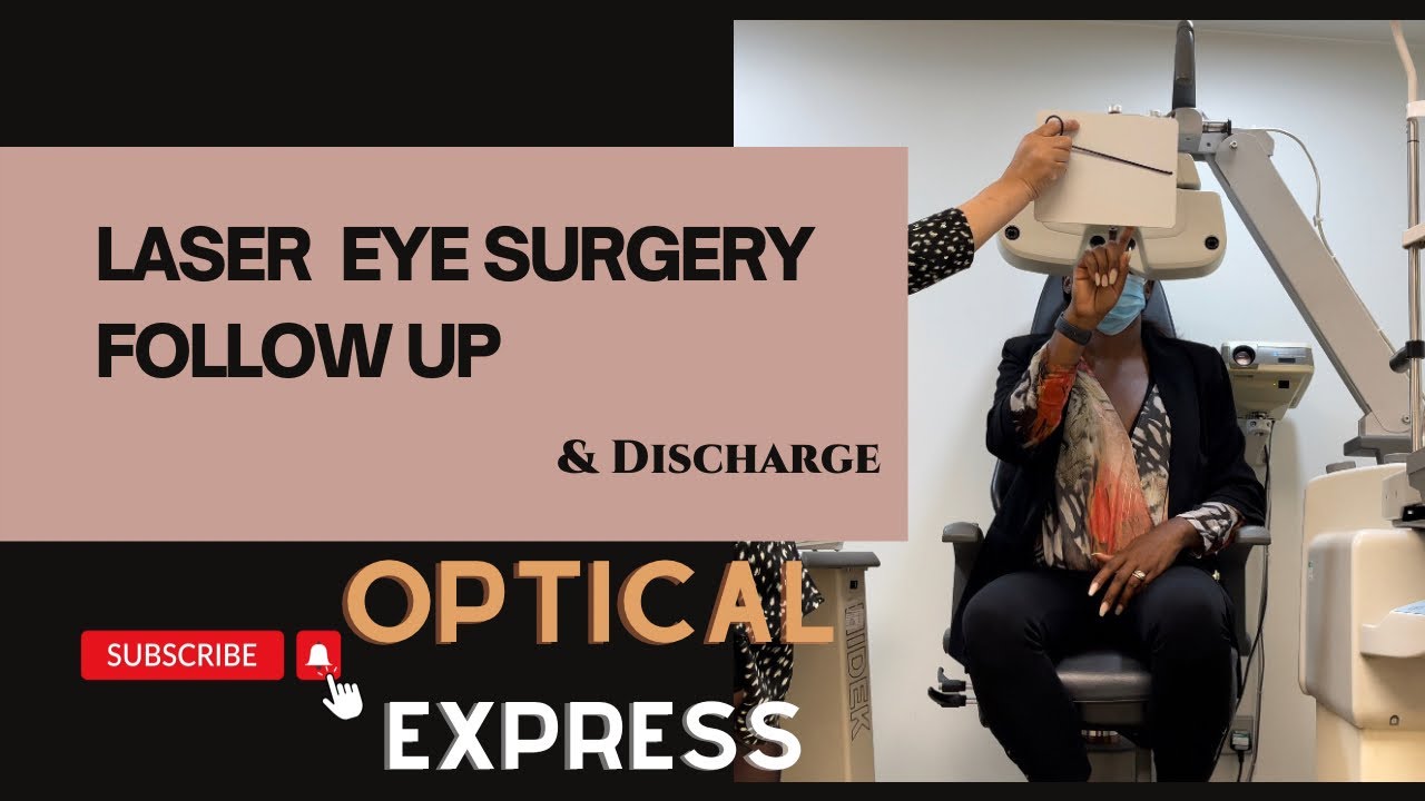Optical Express Eye Laser eye surgery follow up at optical express - YouTube
