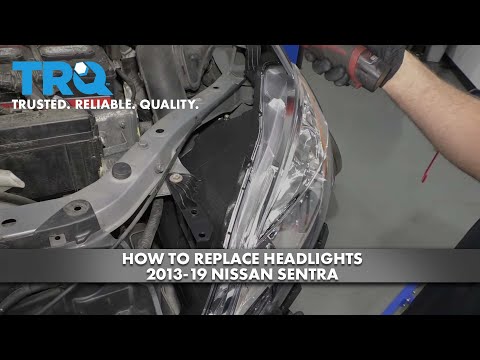 How to Replace Headlights 2013-19 Nissan Sentra