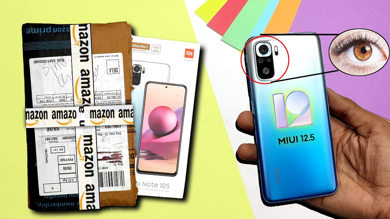 Redmi Note 10S Deep Sea Blue Colour (Amazon First Sale Unit) Unboxing | Redmi Note 10S