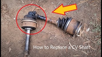 1999 Toyota HiLux LN167 CV Shaft Replacement (quick tutorial)