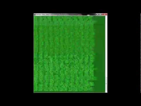 Rainbow Matrix (With Colour Changing Background)